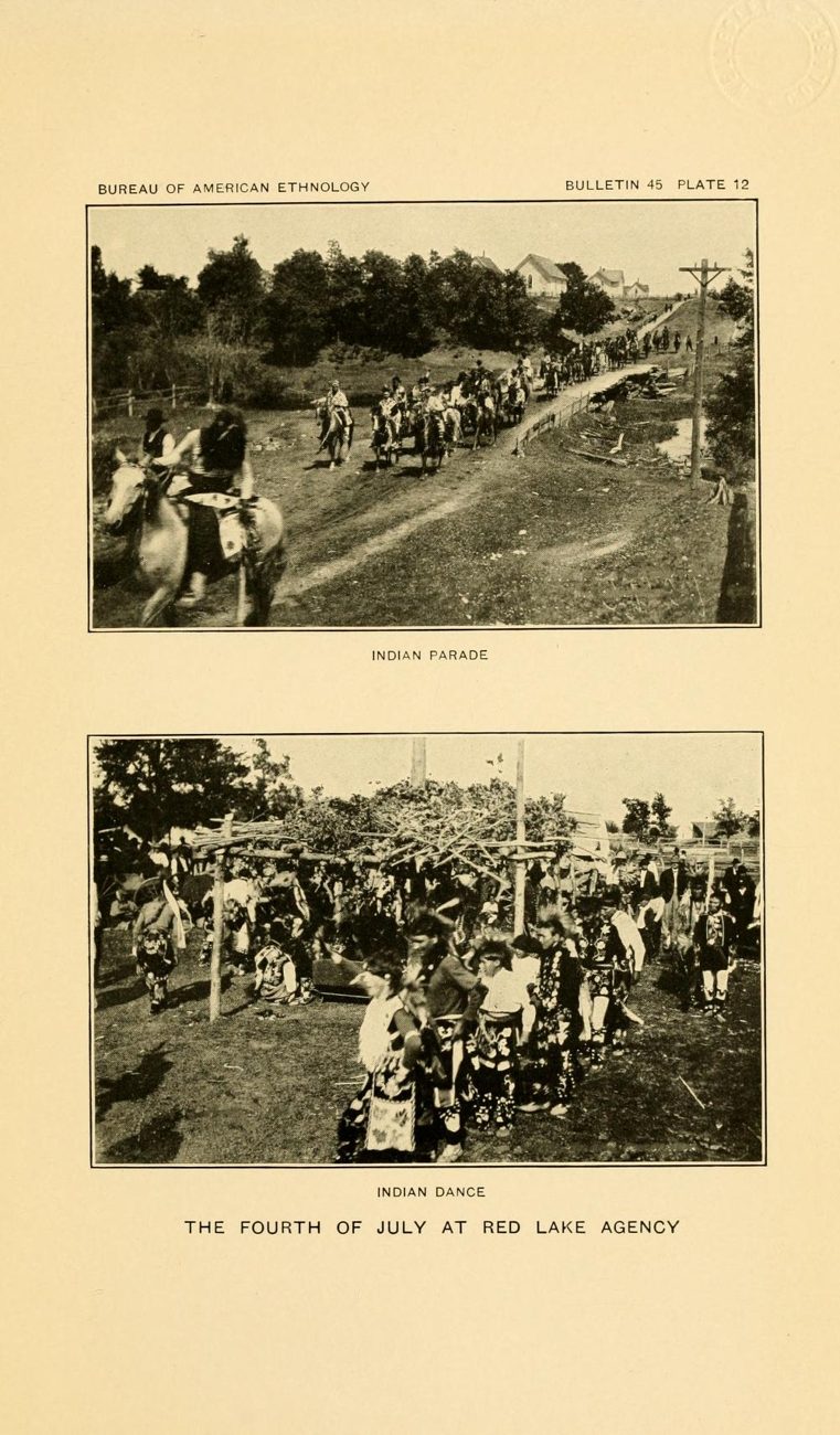 The Fourth of July at Red Lake agency